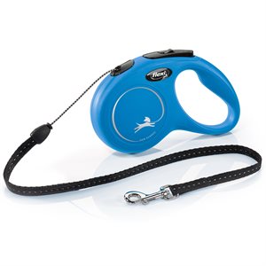 Flexi Classic Cord Small 5m Up to 12kg Blue