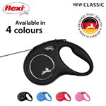 Flexi Classic Cord Small 8m Up to 12kg Black