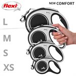 Flexi Comfort Large 5m Tape Up to 60kg Black
