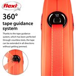 Flexi Xtreme Medium Tape 5m Black / Orange