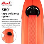 Flexi Xtreme Large Tape 5m Black / Orange