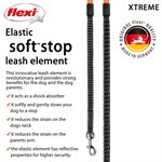 Flexi « Xtreme » Ruban Robuste Grand 5m Noir / Orange