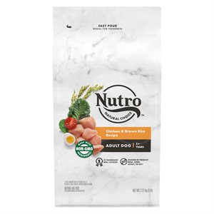 NUTRO Natural Choice Adult Dog Chicken & Brown Rice 5LB