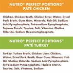 NUTRO Perfect Portions Cat Pâté Variety Pack Chicken & Turkey 2x12 / 2.65 oz
