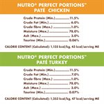 NUTRO Perfect Portions Dinde & Poulet Emballage Valeur 2x12 / 2.65oz
