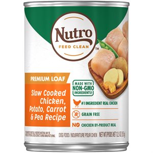 NUTRO Adult Dog Premium Loaf Chicken Recipe 12 / 12.5 oz