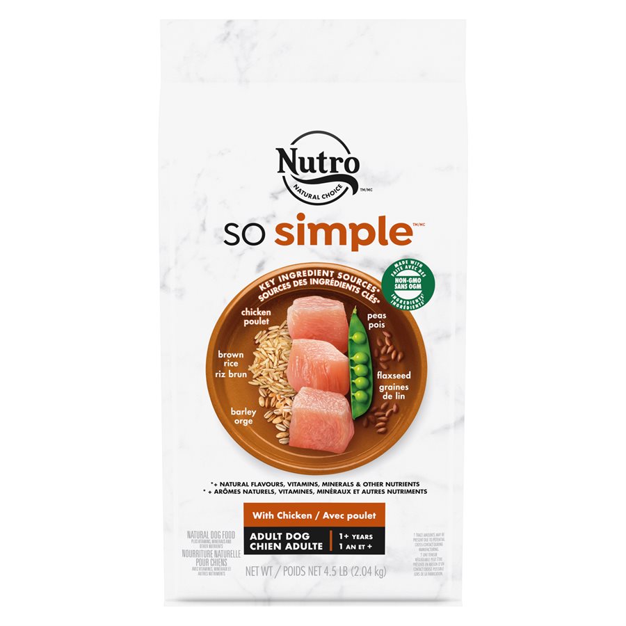 NUTRO So Simple Adult Chicken Recipe 4.5LB