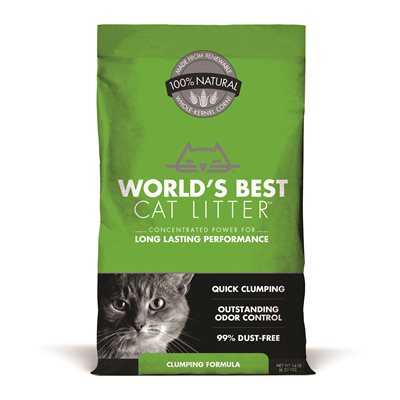 World's Best Cat Litter Litière Original Agglomérante pour Chats 14LB