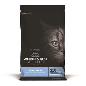 World's Best Cat Litter Advanced Zero Mess Formula 12LB