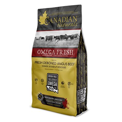 Canadian Naturals Omega Fresh Dog Deboned Angus Beef 4.4LB