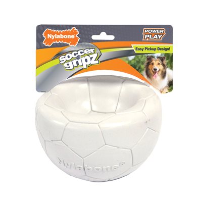 Nylabone Power Play Flat Soccer Ball 5.5" Medium
