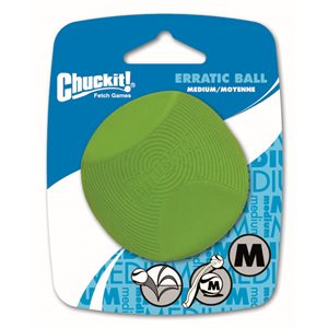 CHUCK IT! Balle Erratique Moyenne Compatible avec Lance-Balles