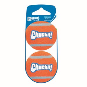 CHUCK IT! Launcher Compatible Tennis Ball Small 2-Pack