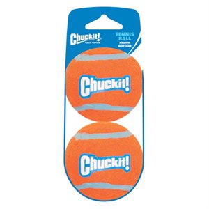 CHUCK IT! Balle Tennis Moyenne Paquet de 2 Compatible avec Lance-Balles