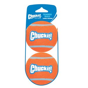 CHUCK IT! Balle Tennis Grande Paquet de 2 Compatible avec Lance-Balles