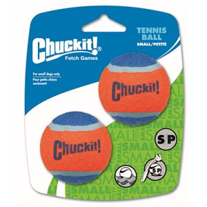 CHUCK IT! Balle de Tennis Petite Paquet de 2 Compatible avec Lance-Balles