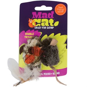 Petmate MAD CAT Double Trouble 2-Pack