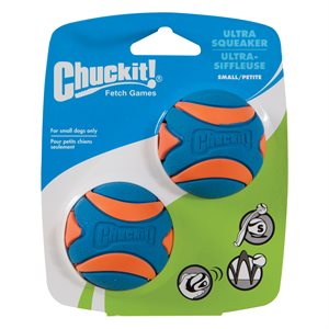CHUCK IT! Small Ultra Squeaker 2 Pack