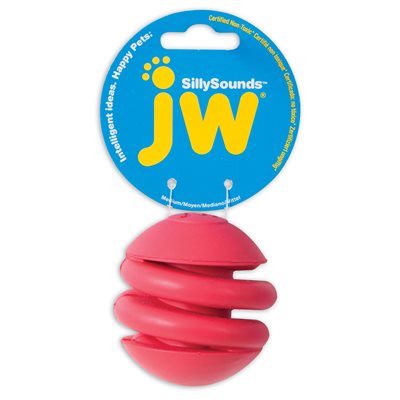 JW Pet SillySounds Spring Ball Medium