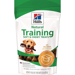 Hill's Science Diet Natural Soft and Chewy Training Dog Treats Real Chicken 3oz