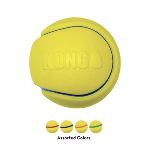 KONG « Squeezz Tennis » Balles Assorties VRAC Moyennes