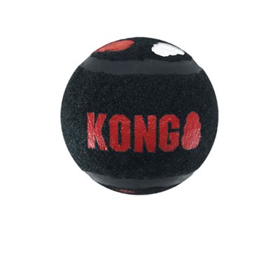 KONG Balles « Signature » Sport Très-Petites Paquet de 3