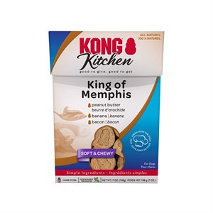 KONG Kitchen Soft & Chewy King of Memphis 7oz