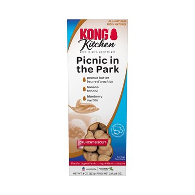 KONG Kitchen Biscuit Croustillant Pique-nique dans le Parc 8oz