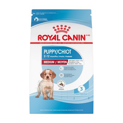 Royal Canin Nutrition Santé de Taille Moyenne pour Chiots 6LBS