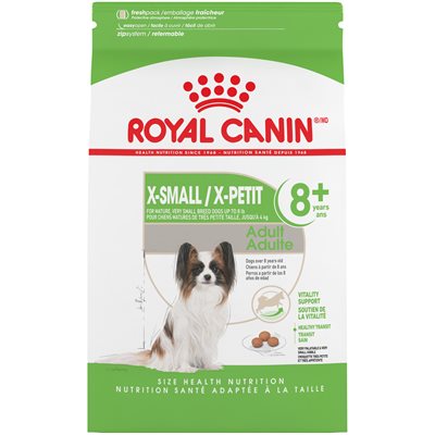 Royal Canin Size Health Nutrition X-Small Mature 8+ Dog 2.5LBS