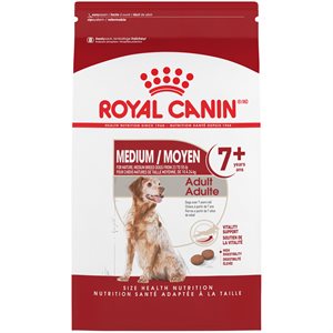 Royal Canin Nutrition Santé de Taille Moyenne Adulte 7+ pour Chiens 30LBS