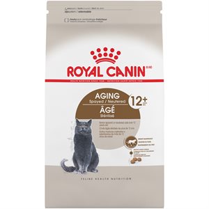 Royal Canin Nutrition Santé Féline Chat Âgé Stérilisé 12+ 7LBS