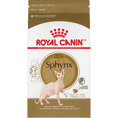 Royal Canin Feline Breed Nutrition Sphynx Cat 7LBS