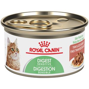Royal Canin Nutrition Soin pour Chats Digestion Sensible Tranches en Sauce 24 / 3oz