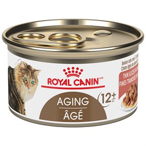 Royal Canin Feline Health Nutrition Aging 12+ Thin Slices in Gravy Cat 24 / 3oz