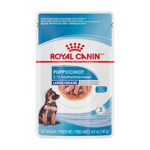 Royal Canin Size Health Nutrition Large Puppy Chunks in Gravy 10 / 5oz