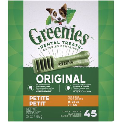Greenies Canin Original « Treat Tub Pak™ » Petite 27 oz. 