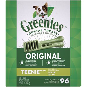 Greenies Canin Original « Treat Tub Pak™ » Teenie 27 oz. 