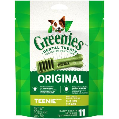 Greenies Original Treat Pak Format d'Essai 3oz Teenie