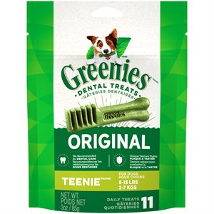 Greenies Original Trial Treat Pak 3oz Teenie