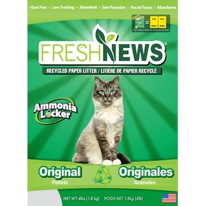 Pestell Fresh News Litière pour Chats en Papier Recyclé 4 LB