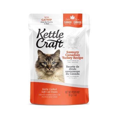 Kettle Craft Chats Dinde Savoureuse du Canada 85g