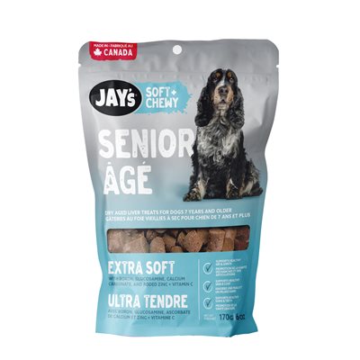 Jay's Soft & Chewy Senior Dog Treats 170g