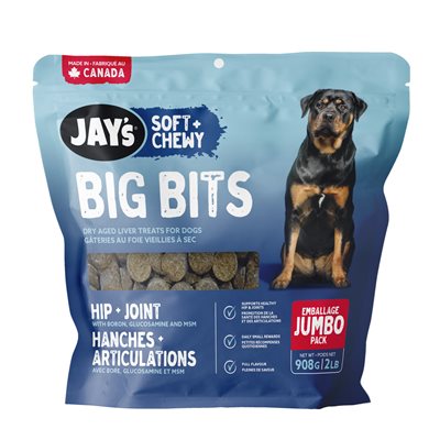 Waggers Jay's « Big Bits » Gâteries Fonctionnelles 908g
