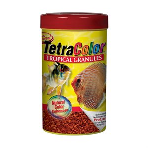 Tetra Granules « TetraColor » pour Poissons Tropicaux 10.58oz