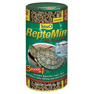 Tetra Nourriture « ReptoMin Select-A-Food » Assortis 1.55oz