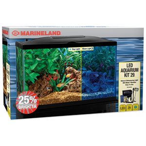 Marineland BIO-Wheel LED Aquarium Kit 29 Gallons