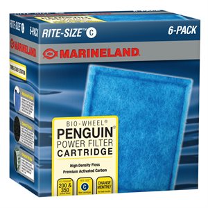Marineland Penguin Rite-Size Cartridge C 6-Pack