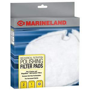 Marineland C-Series Canister Filter Polishing Filter Pads PC 360 2-Pack
