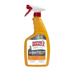 Spectrum Nature's Miracle Just for Cats Orange Oxy Stain & Odor Remover Spray 24oz